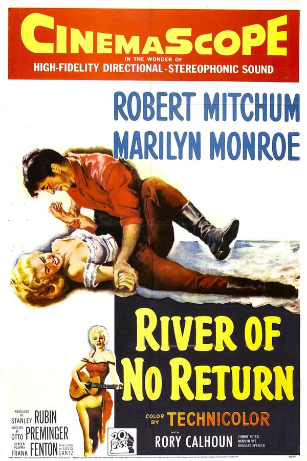 Cover of the movie River of No Return
