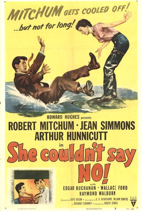 Cover of the movie She Couldn't Say No