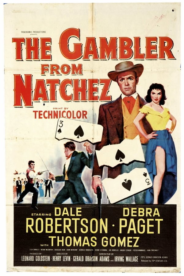 Cover of the movie The Gambler from Natchez