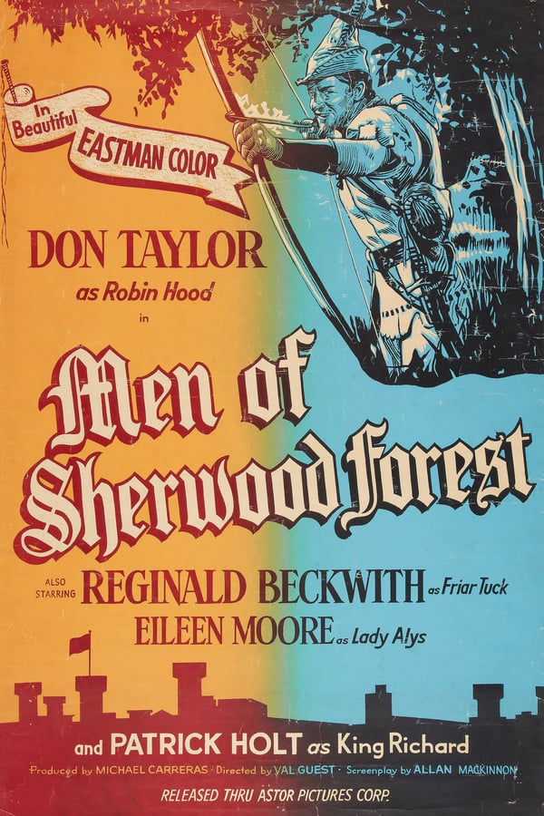 Cover of the movie The Men of Sherwood Forest