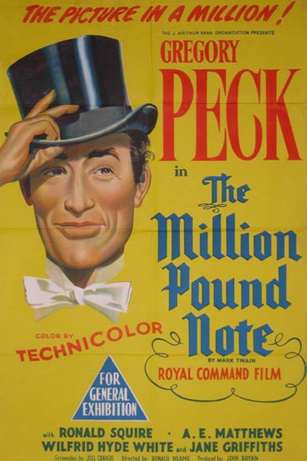 Cover of the movie The Million Pound Note