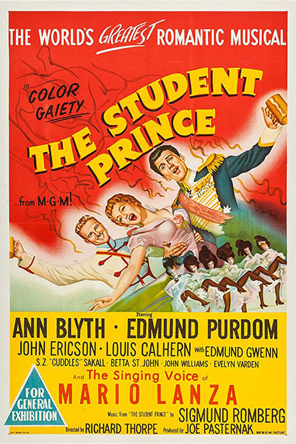 Cover of the movie The Student Prince