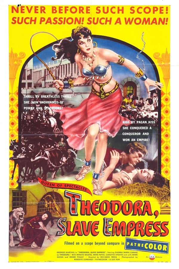 Cover of the movie Theodora, Slave Empress
