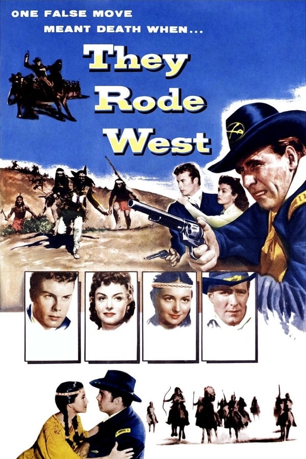 Cover of the movie They Rode West