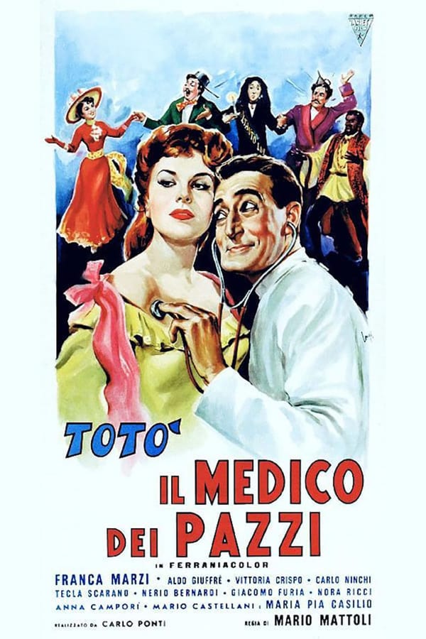 Cover of the movie Totò - Il medico dei pazzi