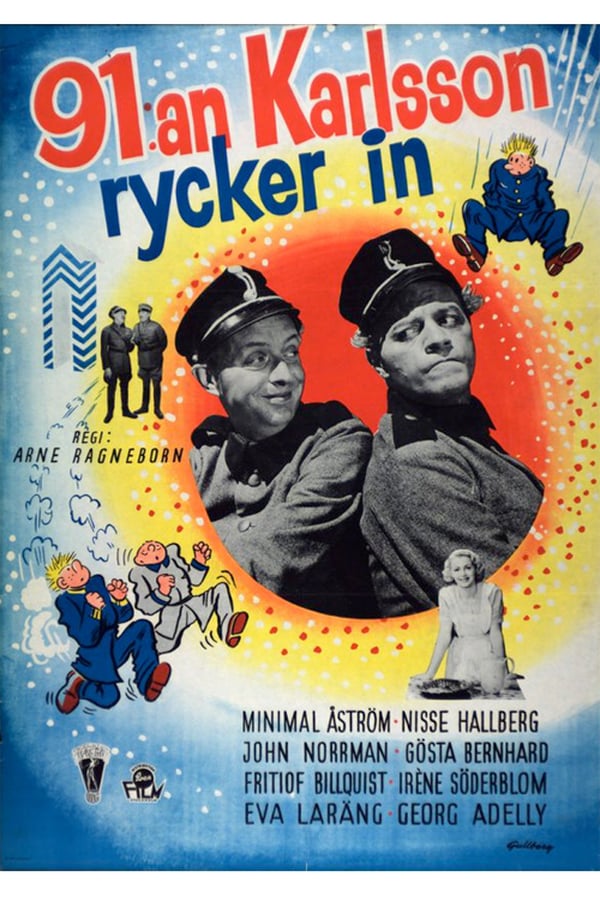 Cover of the movie 91:an Karlsson rycker in
