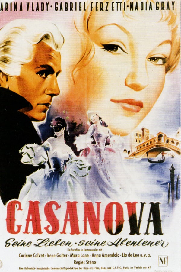 Cover of the movie Adventures of Giacomo Casanova