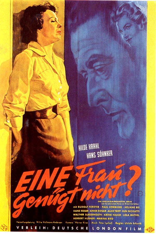 Cover of the movie Eine Frau genügt nicht?