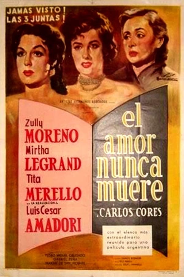 Cover of the movie El Amor Nunca Muere