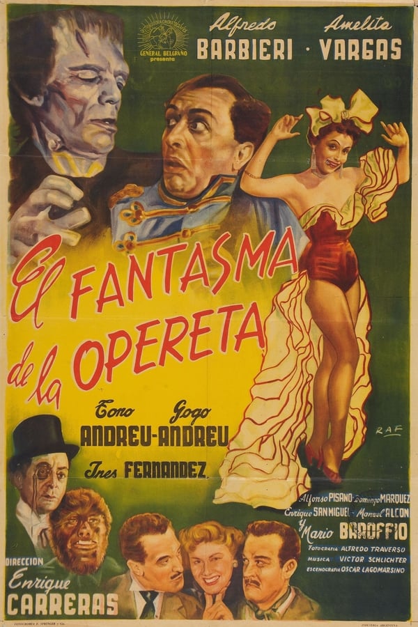 Cover of the movie El fantasma de la opereta