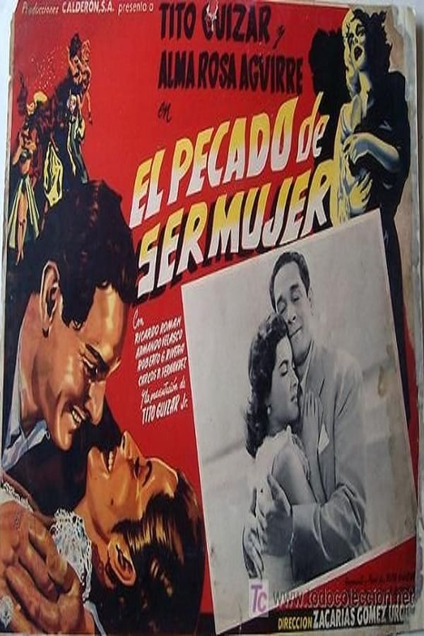Cover of the movie El pecado de ser mujer