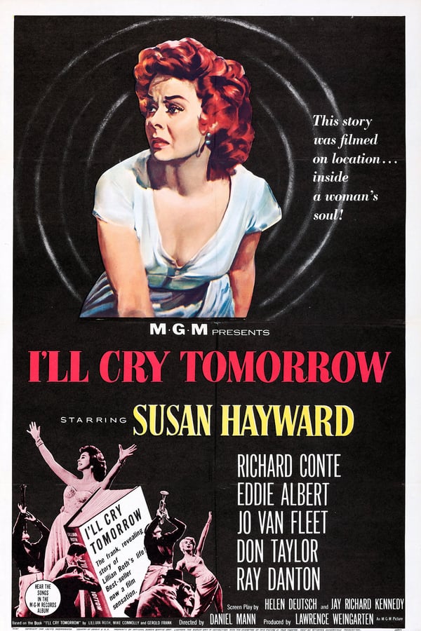 Cover of the movie I'll Cry Tomorrow