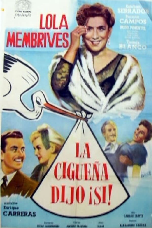Cover of the movie La cigüeña dijo sí