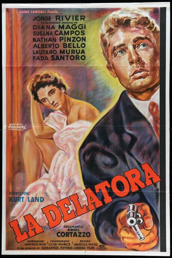Cover of the movie La delatora
