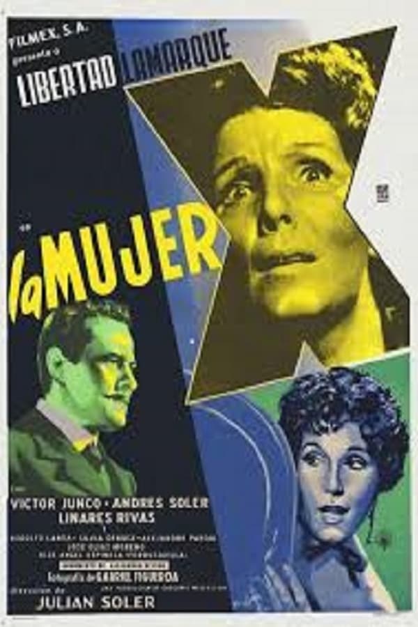 Cover of the movie La mujer X