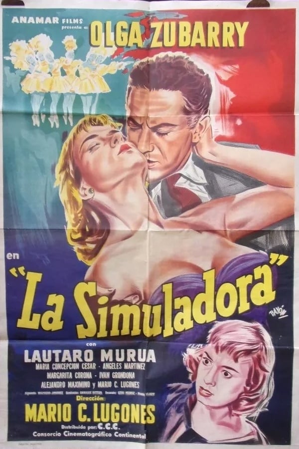 Cover of the movie La simuladora