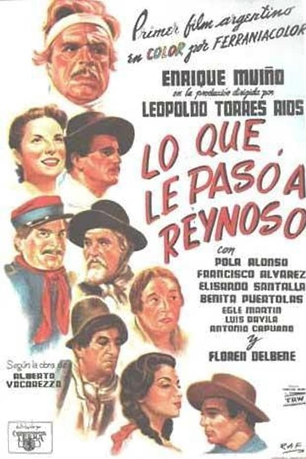 Cover of the movie Lo que le pasó a Reynoso