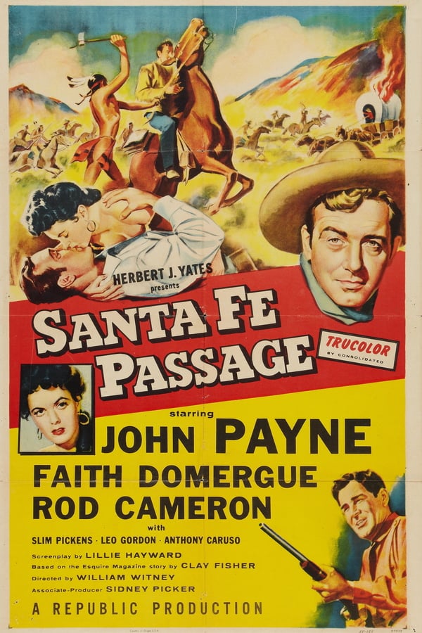 Cover of the movie Santa Fe Passage