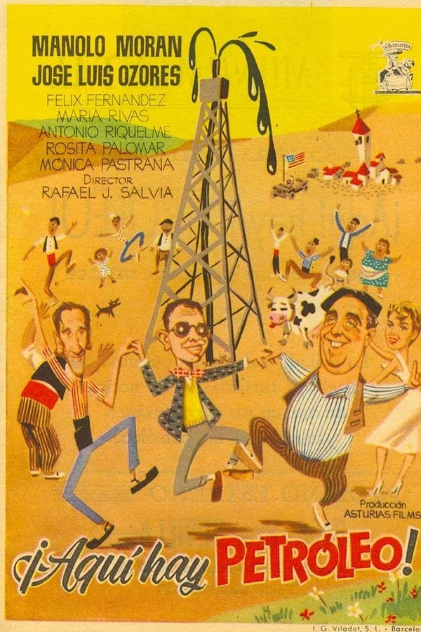 Cover of the movie ¡Aquí hay petróleo!