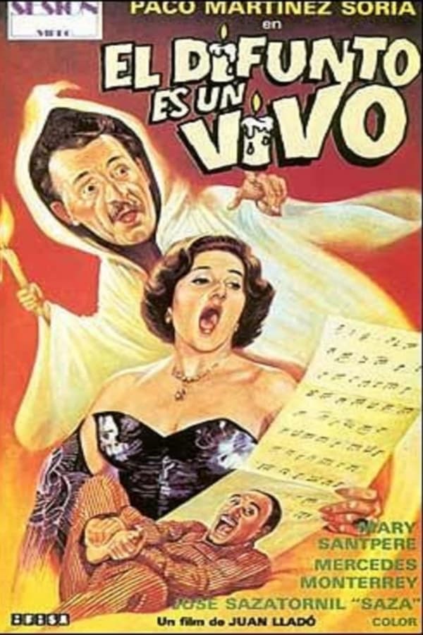 Cover of the movie El difunto es un vivo