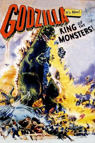 Cover of Godzilla, King of the Monsters!