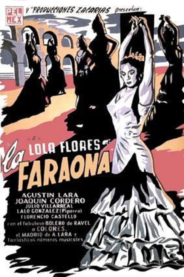 Cover of the movie La faraona
