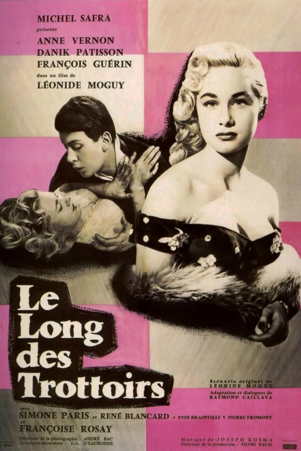 Cover of the movie Le long des trottoirs