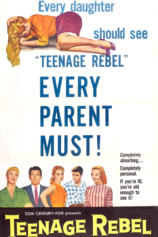 Cover of the movie Teenage Rebel