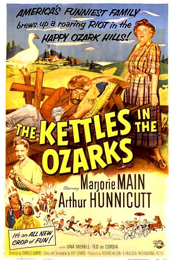 Cover of the movie The Kettles In The Ozarks