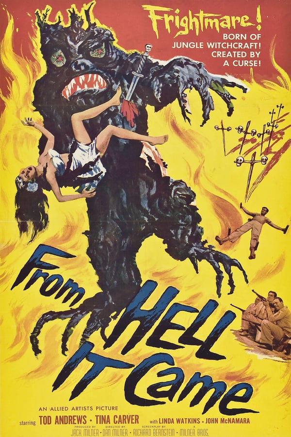 Cover of the movie From Hell It Came