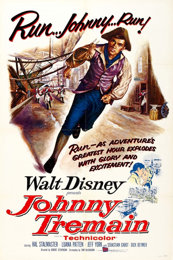 Cover of the movie Johnny Tremain