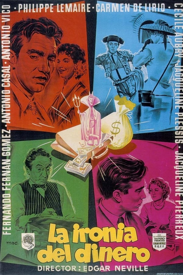 Cover of the movie La ironía del dinero