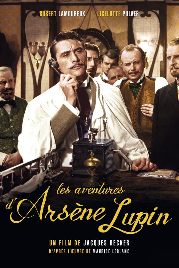 Cover of the movie The Adventures of Arsène Lupin