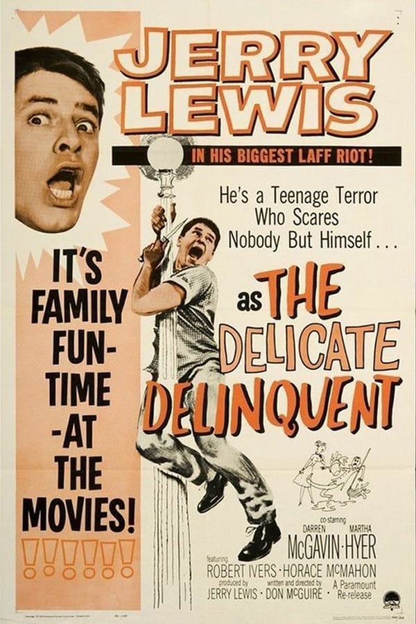Cover of the movie The Delicate Delinquent