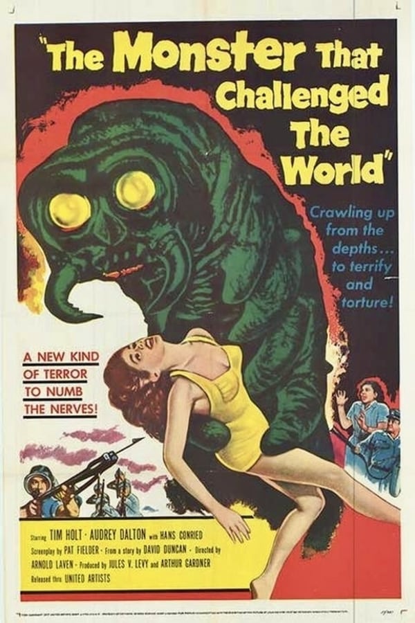 Cover of the movie The Monster That Challenged the World