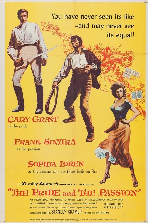 Cover of the movie The Pride and the Passion