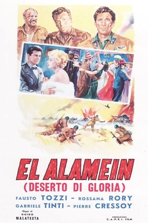 Cover of the movie The Tanks of El Alamein
