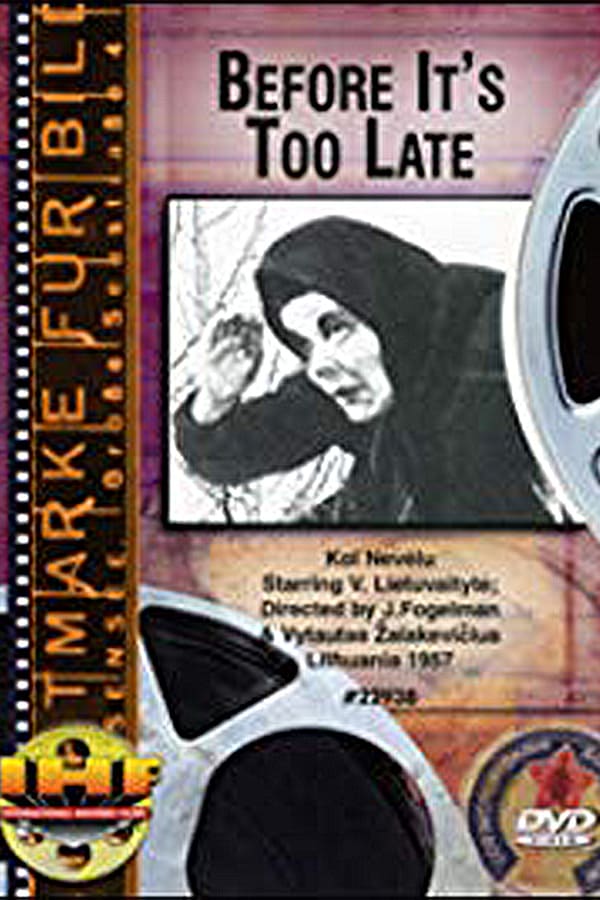 Cover of the movie Until It's Too Late...