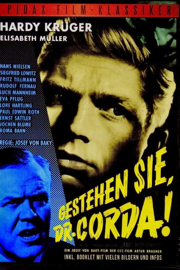 Cover of the movie Confess, Dr. Corda