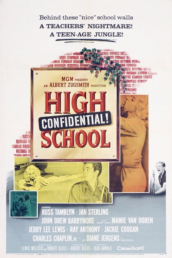 Cover of the movie High School Confidential!