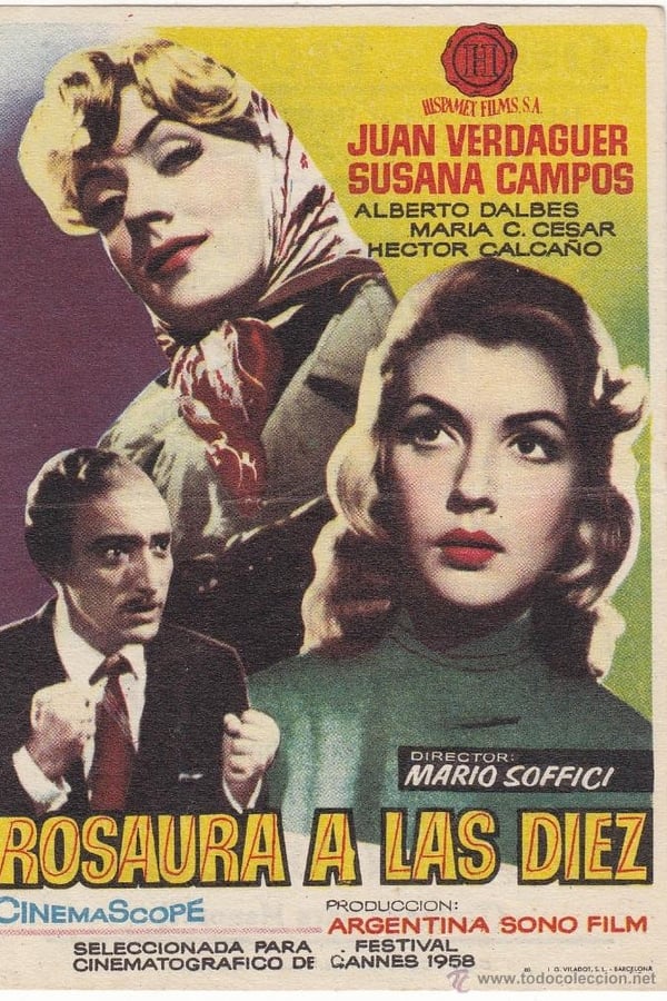 Cover of the movie Rosaura at 10 O'Clock