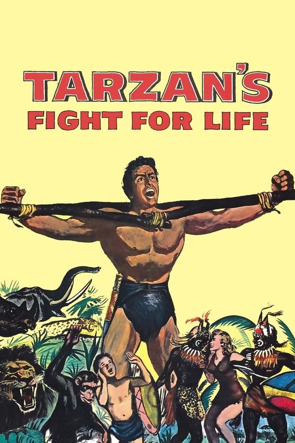 Cover of the movie Tarzan's Fight for Life