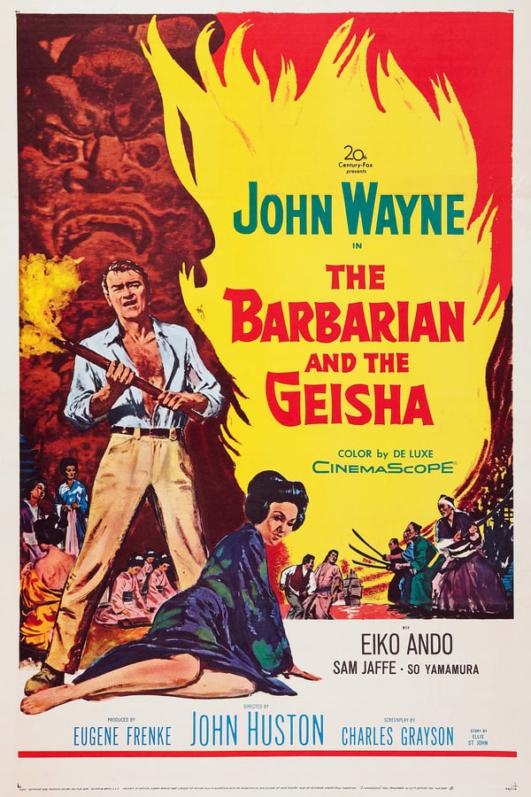 Cover of the movie The Barbarian and the Geisha