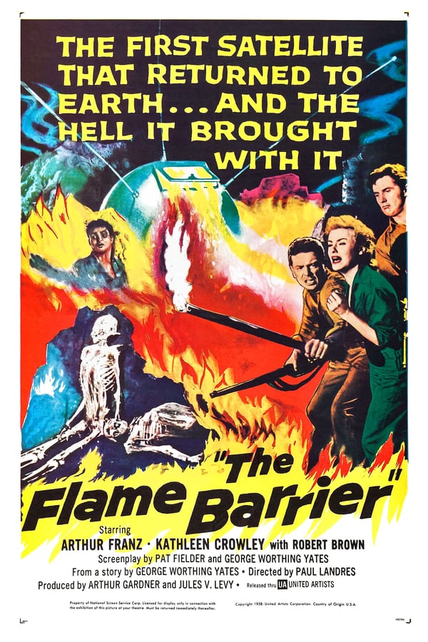 Cover of the movie The Flame Barrier