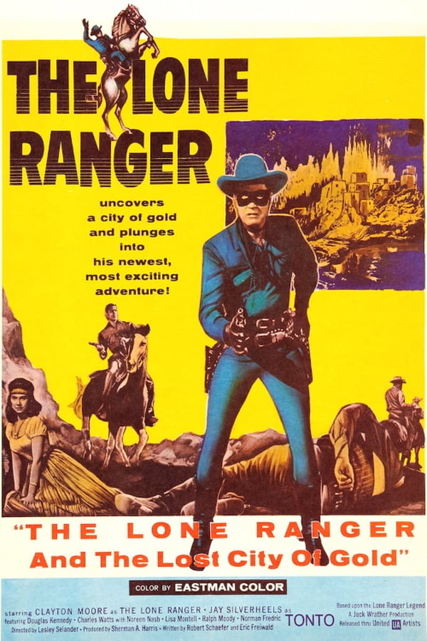 Cover of the movie The Lone Ranger and the Lost City of Gold