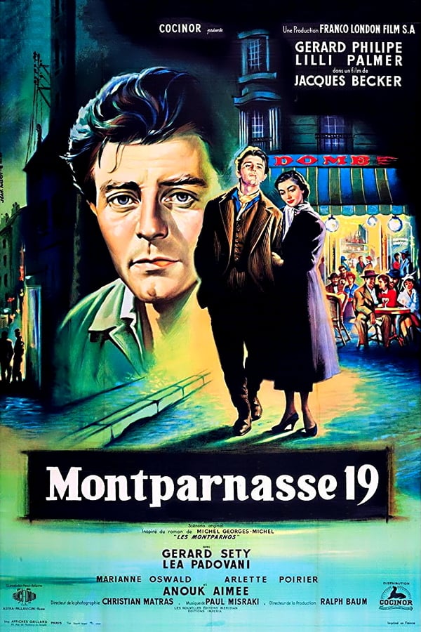 Cover of the movie The Lovers of Montparnasse