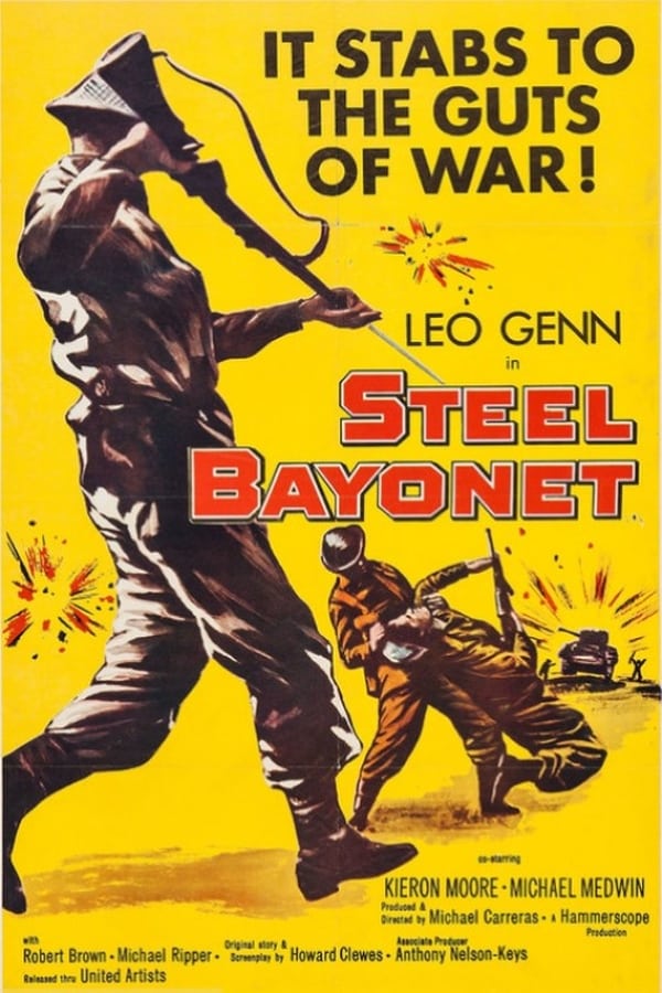 Cover of the movie The Steel Bayonet