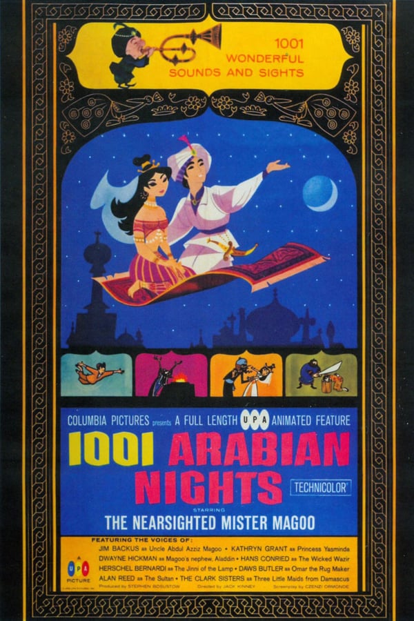 Cover of the movie 1001 Arabian Nights