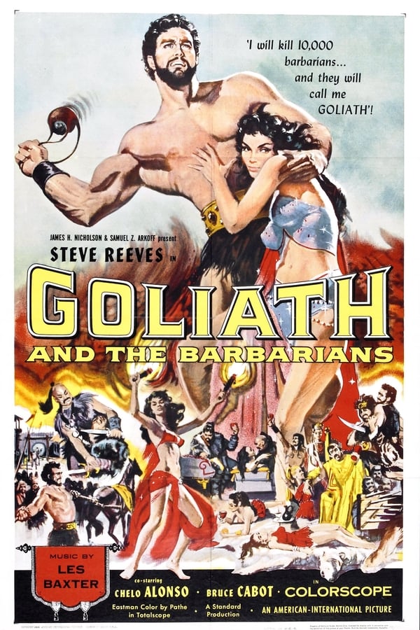 Cover of the movie Goliath and the Barbarians