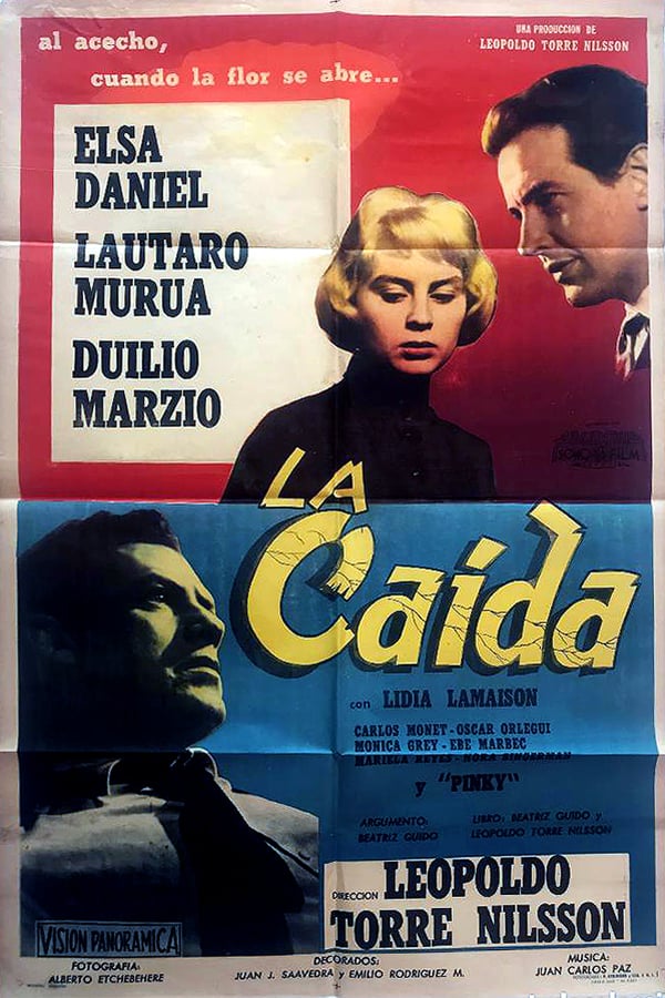 Cover of the movie La caída